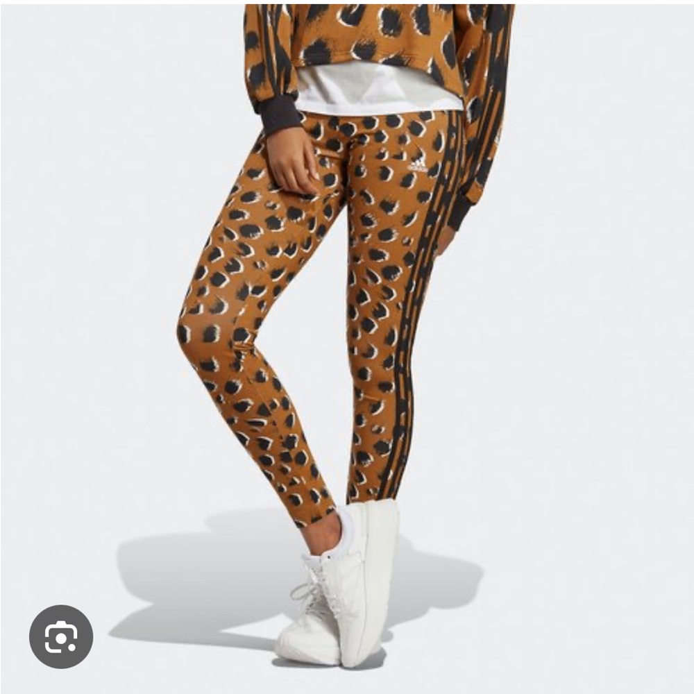Essentials 3 stripes Animal print Legging